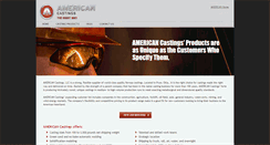 Desktop Screenshot of americancastings.com
